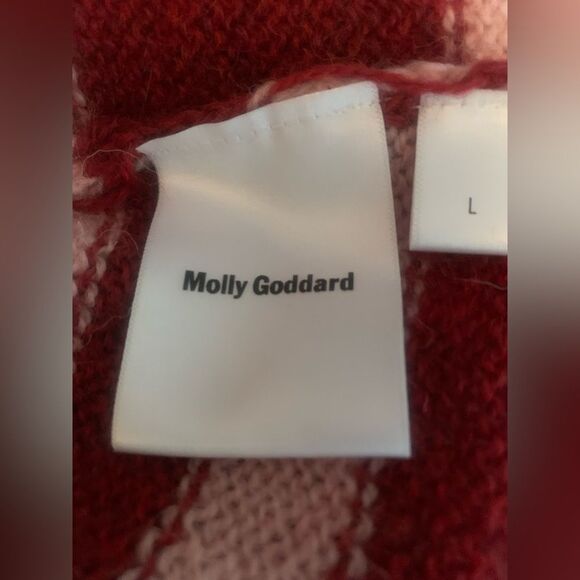 Molly Goddard New Striped Wool Vest Size L - Picture 10 of 12